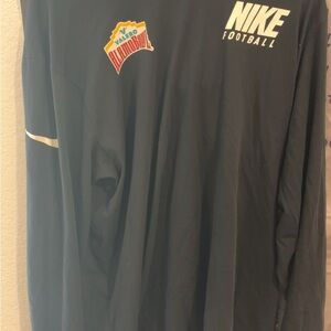 Nike Black Long Sleeve Football Tee